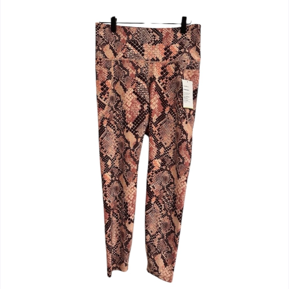 Old Navy High waist snakeprint workout leggings L